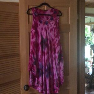 Pretty tie dyed dress,bought on cruise